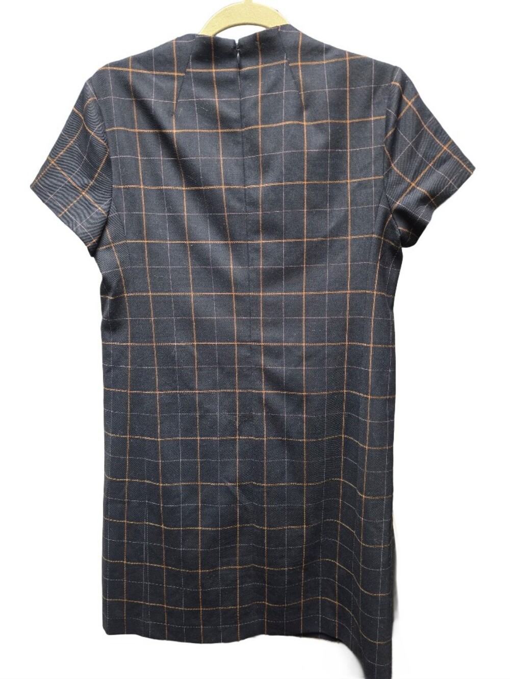 Theory Jasneah Tile Check Mini Dress Sz. 10 - Picture 2 of 9